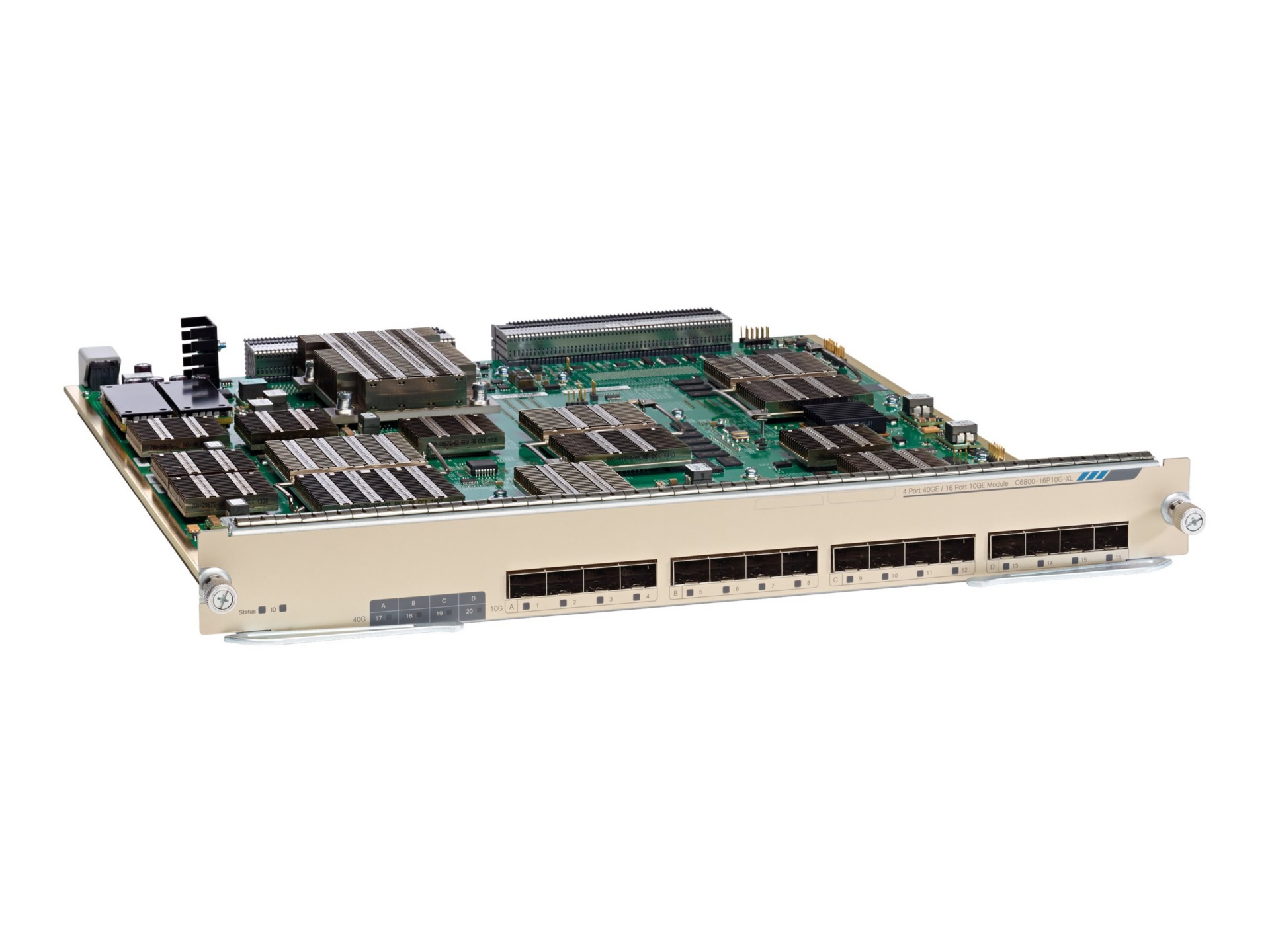 Cisco Catalyst 6800 Series 10 Gigabit Ethernet Fiber Module with DFC4 - expansion module