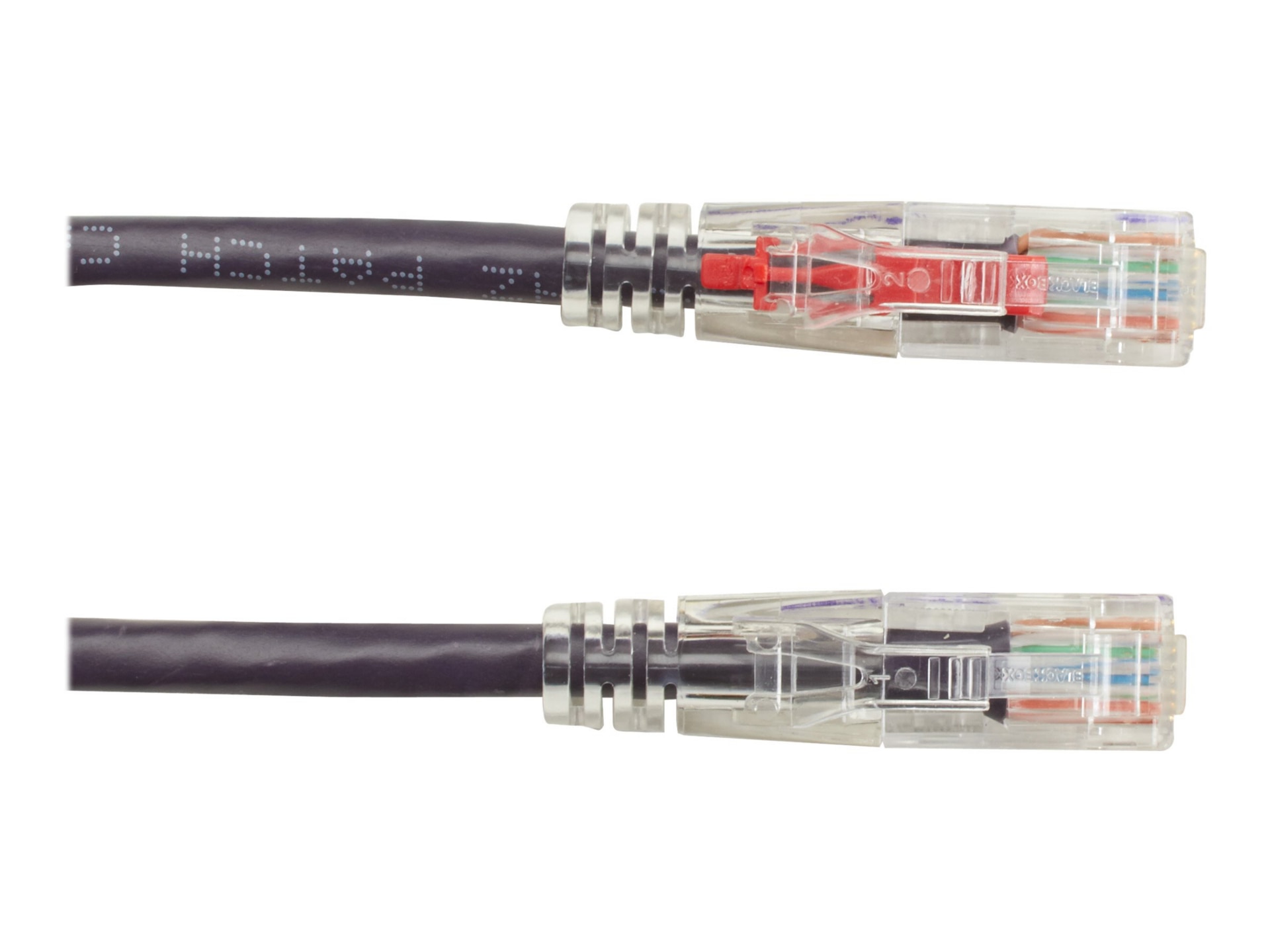 Black Box GigaTrue 3 patch cable - 7 ft - violet