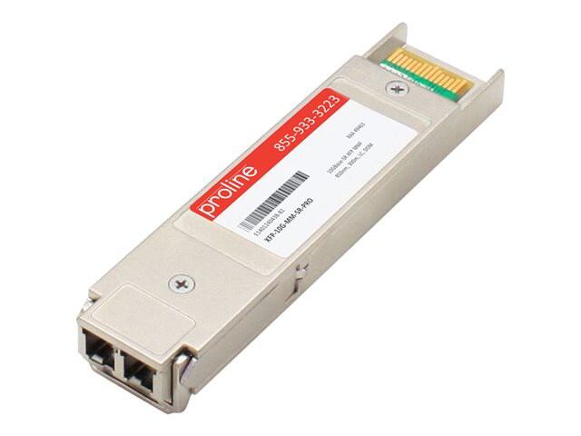Proline Cisco® XFP-10G-MM-SR Compatible TAA 10GBase-SR XFP Transceiver (MMF, 850nm, 300m, LC, DOM)