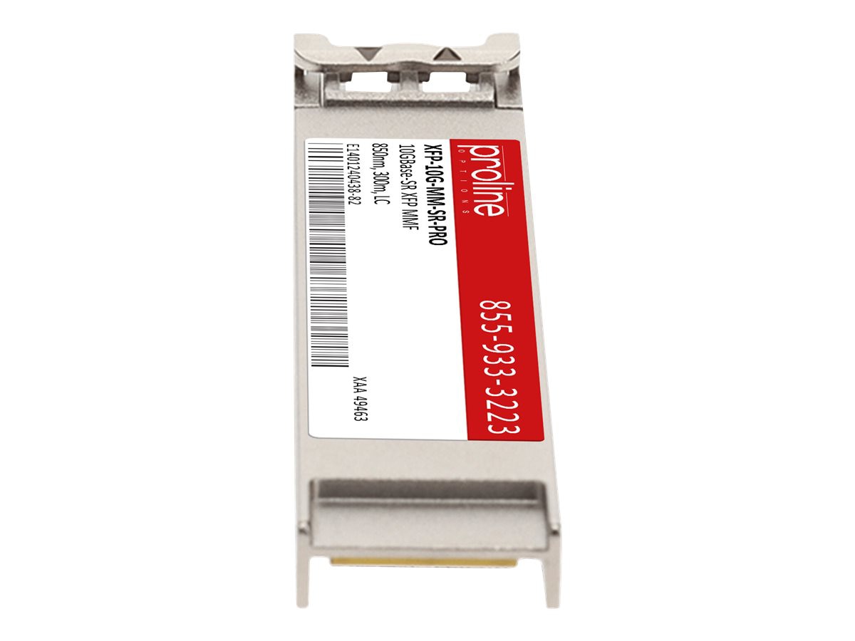 Proline XFP-10G-MM-SR Compatible TAA 10GBase-SR XFP Transceiver - Thumbnail 2