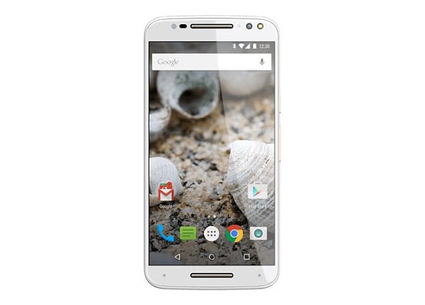 Motorola MOTO X Pure Edition - winter white, white with light gold metal frame - 4G LTE - 32 GB - CDMA / GSM - Android