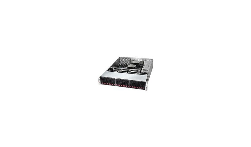 Supermicro SuperStorage Server 2028R-E1CR24N - rack-mountable - no CPU - 0