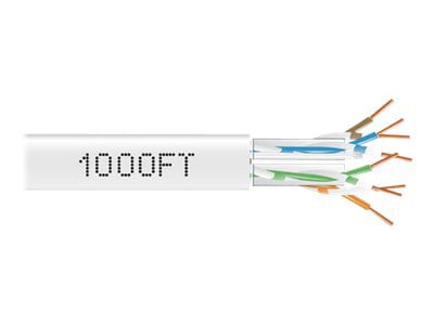 Black Box GigaTrue bulk cable - 1000 ft - white