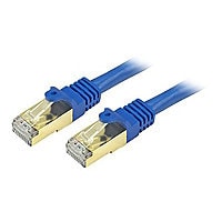 StarTech.com 35 ft CAT6a Ethernet Cable - 10GbE STP Snagless 100W PoE Blue