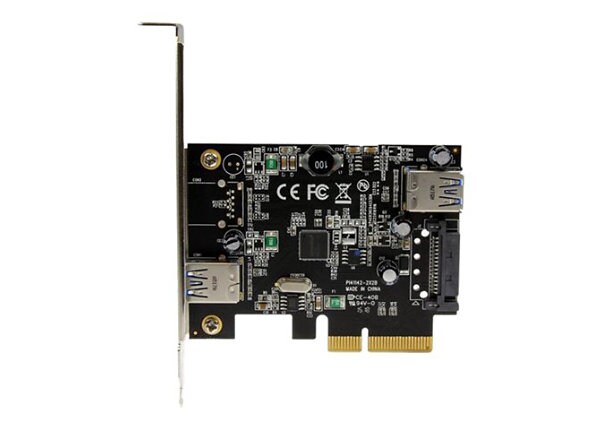 StarTech.com USB 3.1 (10Gbps) Card / USB-A, 1x External, 1x Internal / PCIe