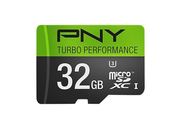 PNY Turbo Performance High Speed - flash memory card - 32 GB - microSDHC UHS-I