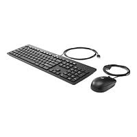 HP Business Slim - keyboard and mouse set - US