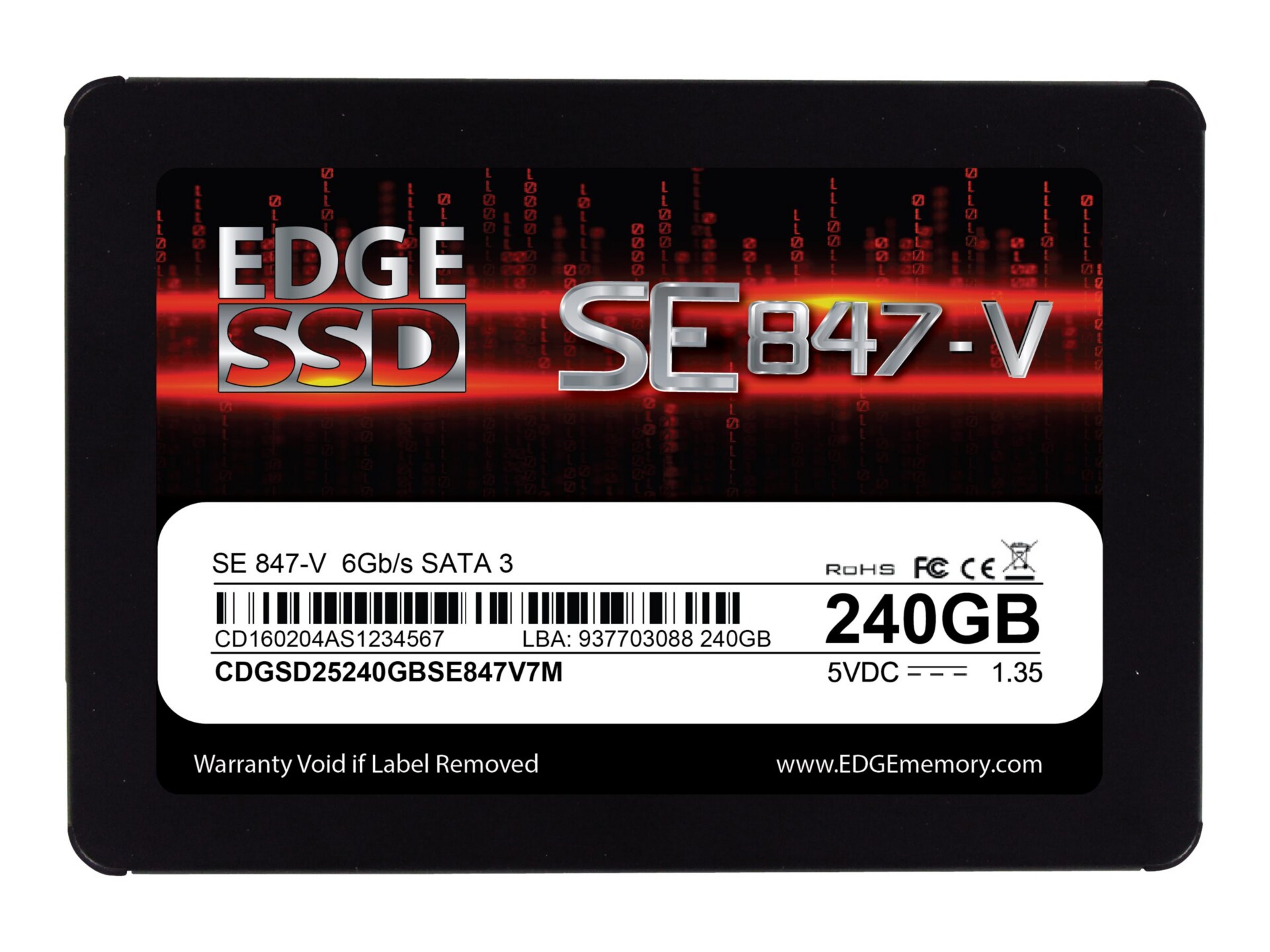 EDGE SE847-V - solid state drive - 240 GB - SATA 6Gb/s
