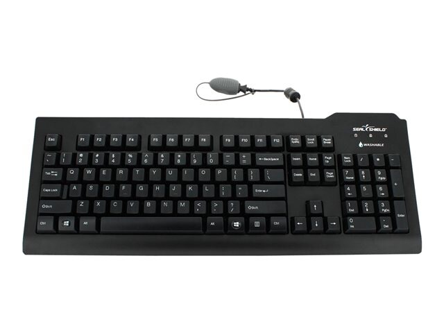 Seal Shield Seal Clean - keyboard - US - black Input Device