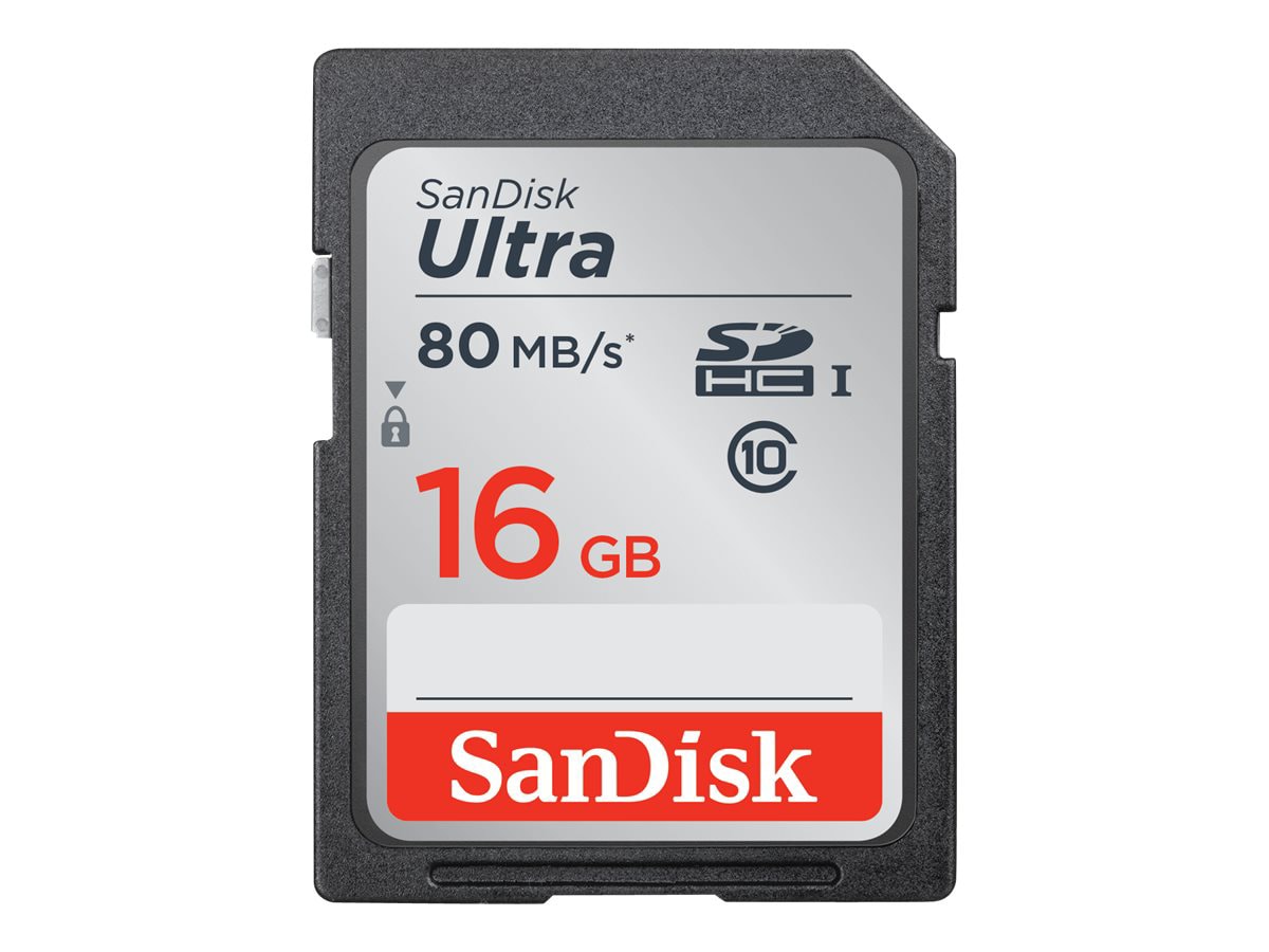 Carte mémoires ultra microSDHC UHS- I Card 16 go