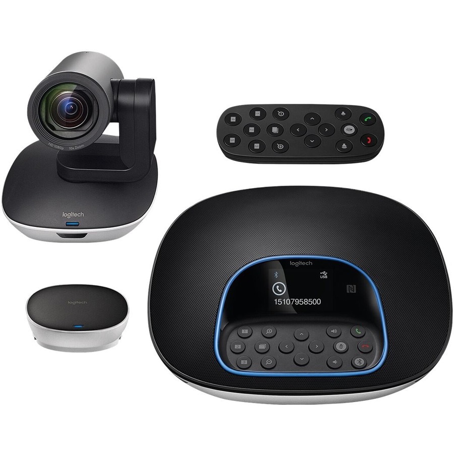 Logitech GROUP HD Video and Audio Conferencing System - video conferencing kit