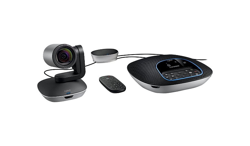 Logitech GROUP HD Video and Audio Conferencing System - video conferencing kit