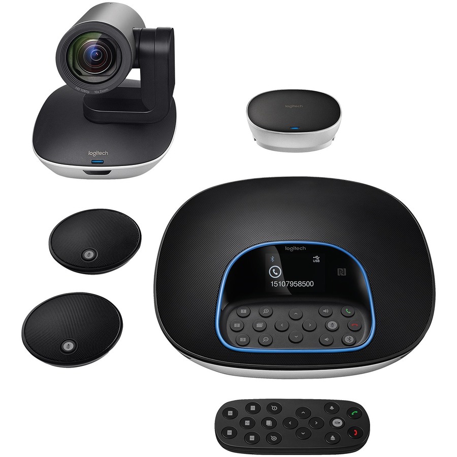 Logitech GROUP Video Conferencing System Plus Expansion Mics