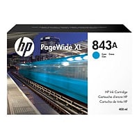 HP 843A Original Page Wide Ink Cartridge - Cyan Pack