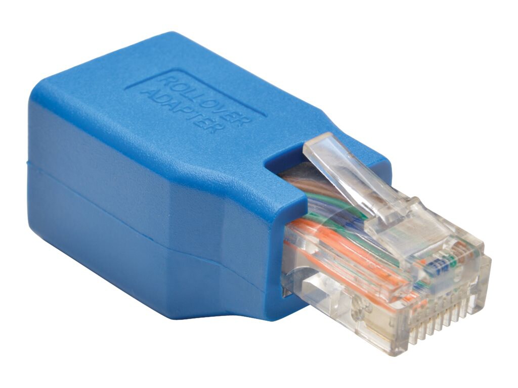 Tripp Lite Cisco Serial Console Rollover Adapter RJ45 Ethernet Patch Cable