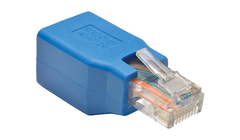 Tripp Lite Cisco Serial Console Rollover Adapter RJ45 Ethernet Patch Cable