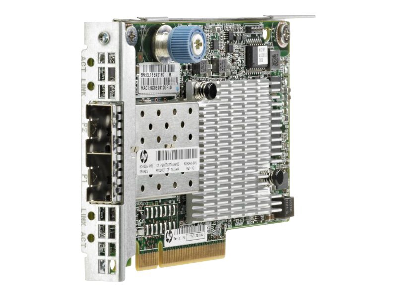 HPE FlexFabric 554FLR-SFP+ - network adapter - PCIe 2.0 x8 - 2 ports