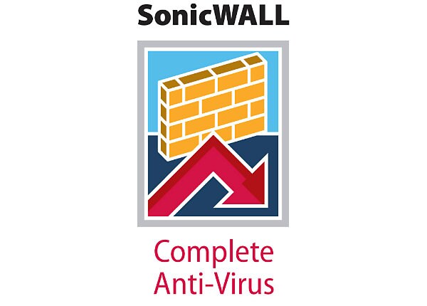SonicWall Complete Anti-Virus - subscription license (1 year) - 100 users