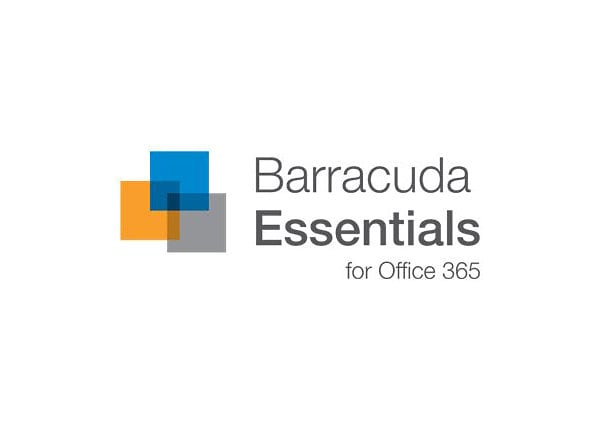 BARRACUDA ESSENTLS F/O365 3Y 250-999