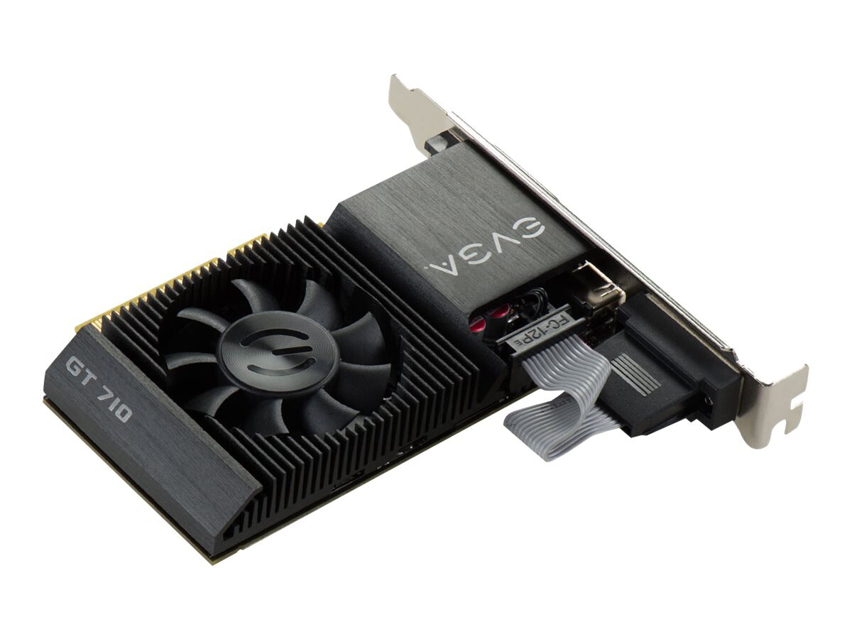 EVGA GeForce GT 710 - graphics card - GF GT 710 - 2 GB