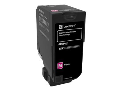 Lexmark - magenta - original - toner cartridge - LCCP, LRP