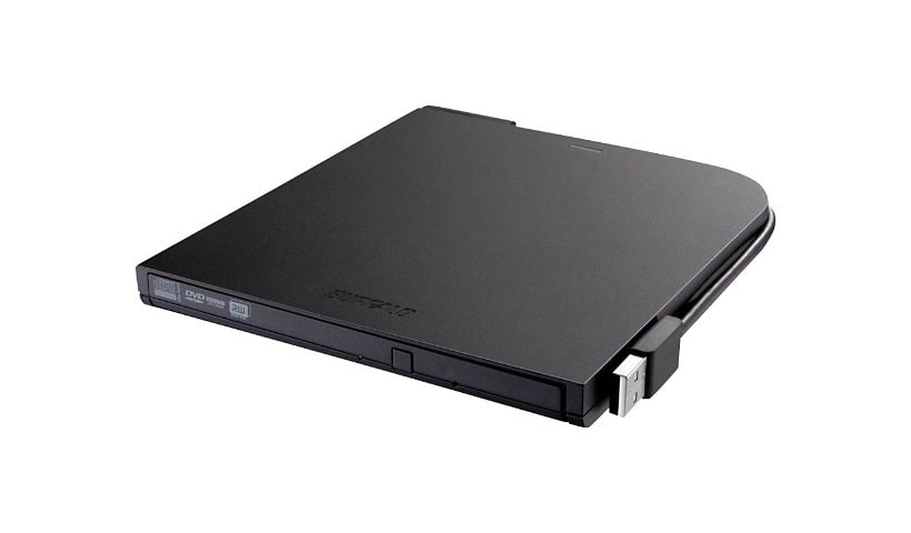 BUFFALO MediaStation Graveur de DVD portatif - lecteur de DVD±RW (±R DL)/DVD-RAM - USB 2.0 - externe