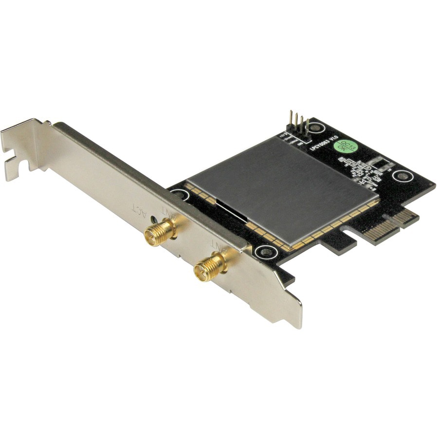 StarTech.com AC600 Wireless-AC Network Adapter, 802.11ac, PCI Express, Dual