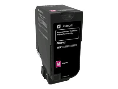 Lexmark - magenta - original - toner cartridge - LCCP, LRP