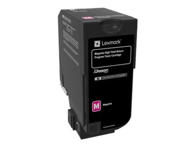 Lexmark - à rendement élevé - magenta - original - cartouche de toner - LCCP, LRP