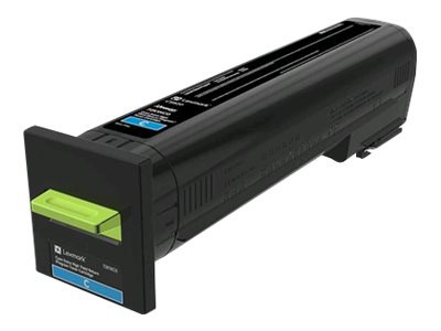 Lexmark - Extra High Yield - cyan - original - toner cartridge - LCCP, LRP
