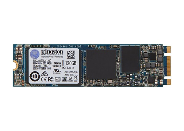 Kingston SSDNow - solid state drive - 120 GB - SATA 6Gb/s