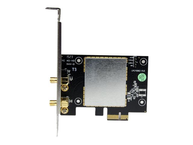 StarTech.com AC600 Wireless-AC Network Adapter - 802.11ac, PCI Express - Dual Band 2.4GHz and 5GHz Wireless Network Card