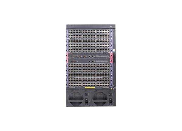 HPE 7510 Switch with 2x2.4Tbps Fabric and Main Processing Unit - switch - managed - rack-mountable