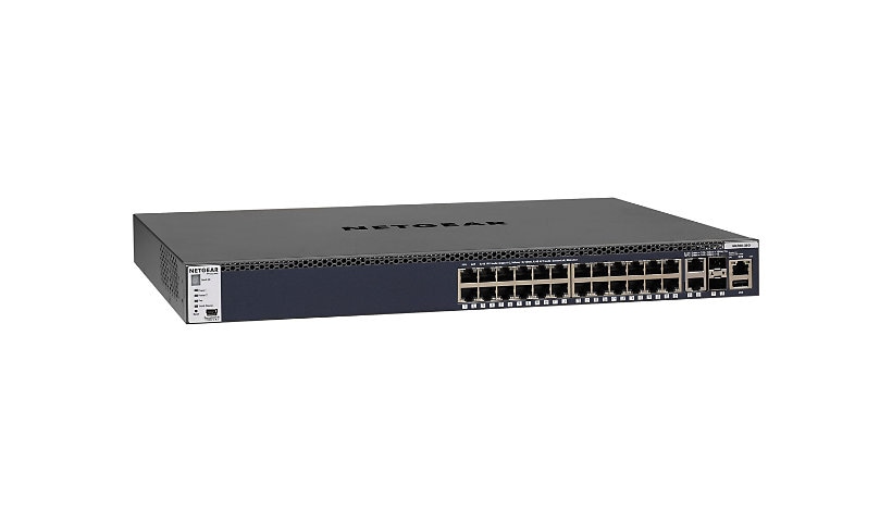 Netgear M4300 24x1G Stackable Managed Switch with 2x10GBASE-T and 2xSFP+