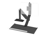 Humanscale QuickStand Lite mounting kit - for monitor / keyboard - black