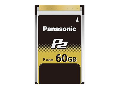 Panasonic F-Series P2 Memory Card AJ-P2E060FG - flash memory card - 60 GB -