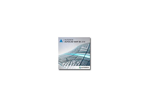 AutoCAD Map 3D 2016 - New Subscription (quarterly) + Basic Support - 1 additional seat