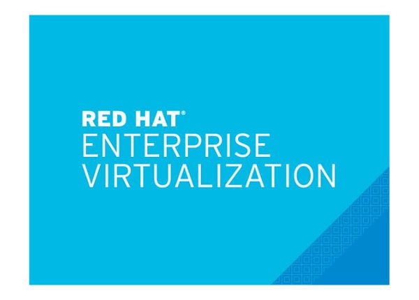 Red Hat Enterprise Virtualization - standard subscription (1 year) - 2 sockets