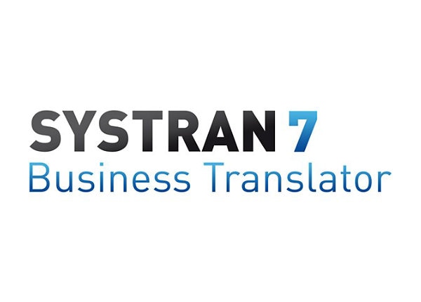 SYSTRAN Business Translator English-French Language Pack (v. 7) - license - 1 user