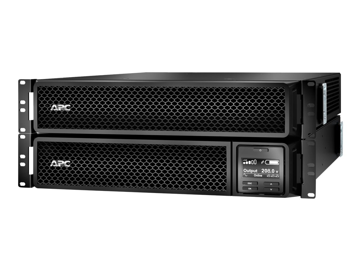 APC Smart-UPS On-Line, 3kVA, Rackmount 4U, 208V, 12x 5-20R+2x L6-20R NEMA o