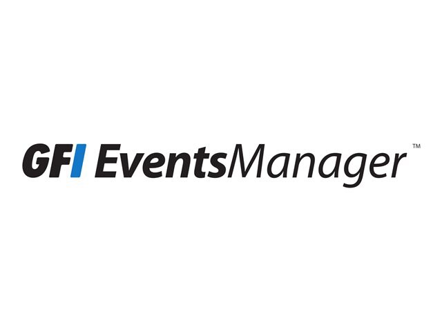 GFI EventsManager Plus Edition - license + 3 Years Software Maintenance Agreement - 1 package