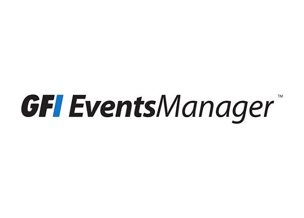GFI EventsManager Plus Edition - license + 3 Years Software Maintenance Agreement - 1 package