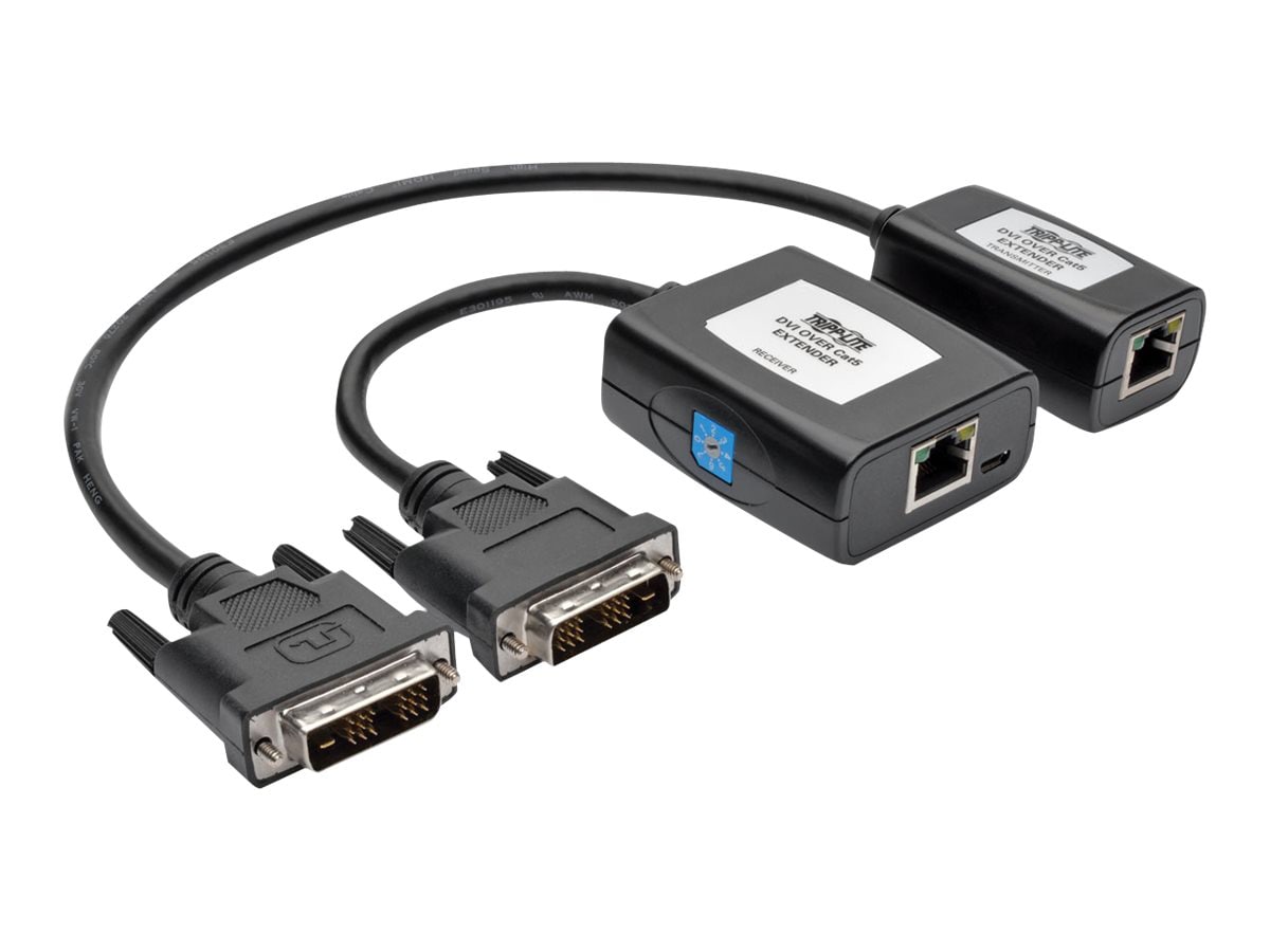 Tripp Lite DVI Over Cat5/6 Active Extender Kit Video Transmitter Receiver