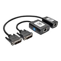 Tripp Lite DVI Over Cat5/6 Active Video Extender Kit Video Transmitter Receiver - video extender - TAA Compliant