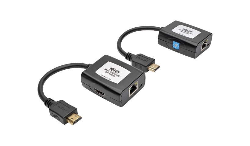 Tripp Lite HDMI over Cat5/Cat6 Active Video Extender Transmitter Receiver 1080p - video/audio extender - TAA Compliant