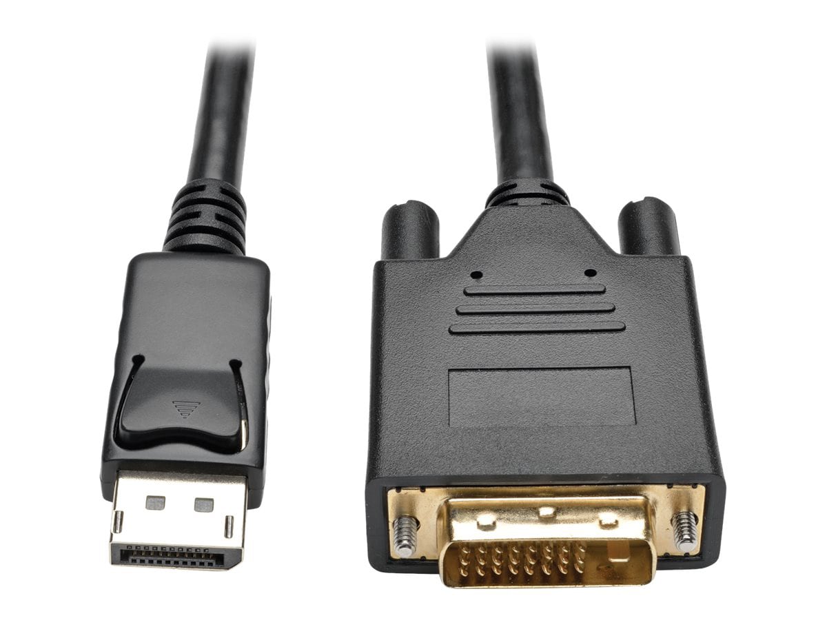Tripp Lite DisplayPort 1.2 to DVI Active Adapter M/M 1920 x 1200 1080p 3'