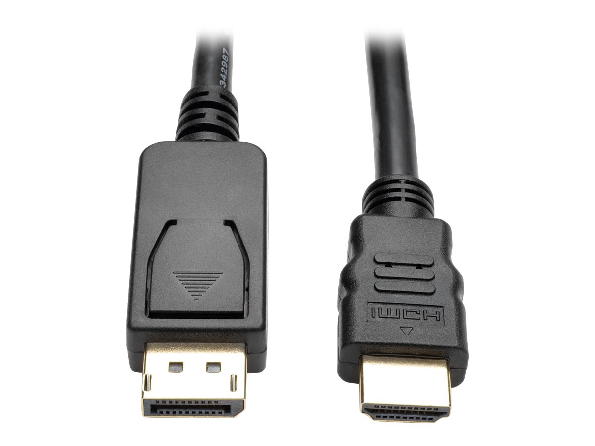 Tripp Lite 6ft DisplayPort to HDMI Adapter Cable Video / Audio Cable DP M/M  6' - adapter cable - DisplayPort / HDMI - - P582-006 - Monitor Cables &  Adapters - CDW.ca