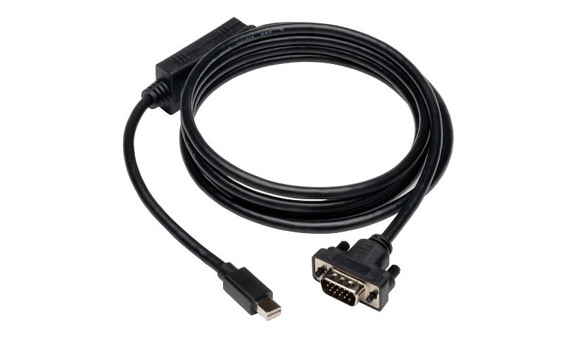 Tripp Lite 6ft Mini DisplayPort to VGA Adapter Active Converter mDP to VGA 1920 x 1200 DPort 1.2 M/M 6' - display cable