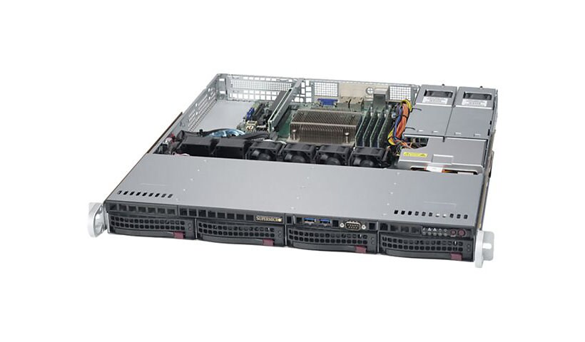 Supermicro SuperServer 5019S-MR - rack-mountable - no CPU - 0 GB