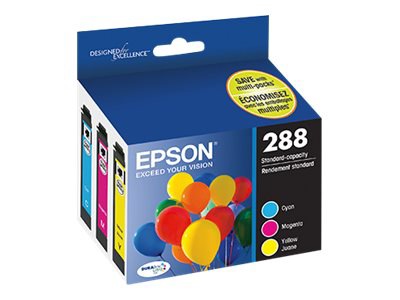Epson 288 Multipack - 3-pack - yellow, cyan, magenta - original - ink cartridge